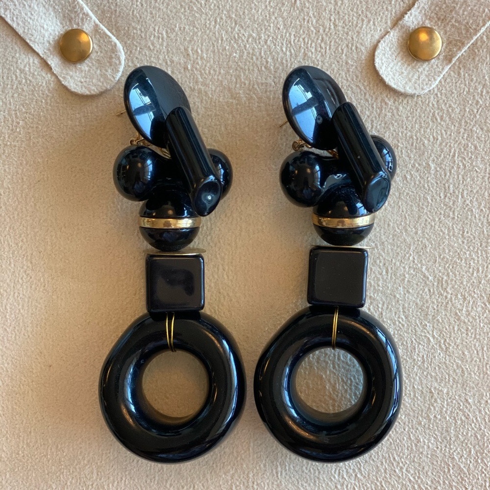 Hand-beaded Modern Beads Earrings